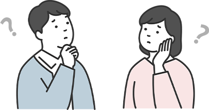 お悩みイラスト